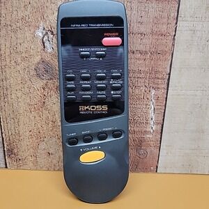 Genuine KOSS HH3505BSR Remote Control for CD Unit Tested & Working
